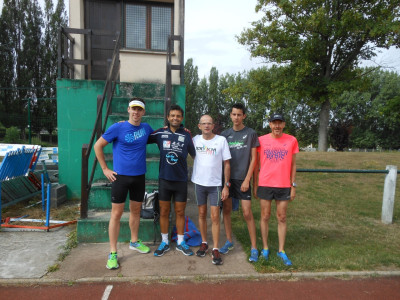 4 X 1000m ,ce samedi 22 juillet 2017,bravo